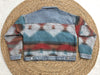 Retro Long-Sleeved Colorblock Denim Jackets With Pocket