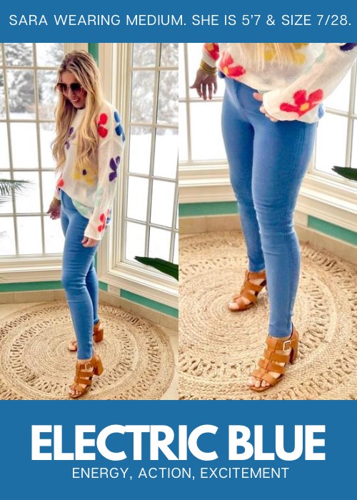 O.M.G Hyperstretch Spring Jeggings | FINAL SALE*