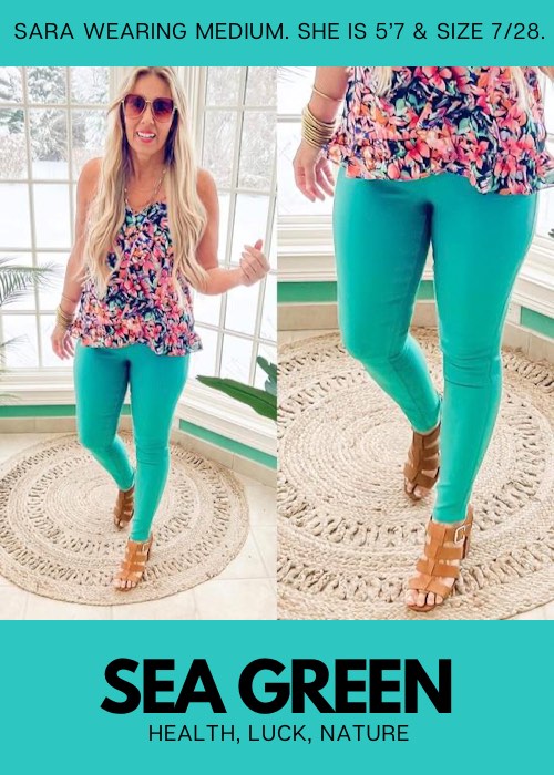 O.M.G Hyperstretch Spring Jeggings | FINAL SALE*