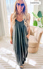 charcoal maxi dress