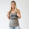 Wanted & Wild Tank - ven grey - BAD HABIT BOUTIQUE 