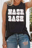 Gray NASH BASH Distressed Print Tank Top