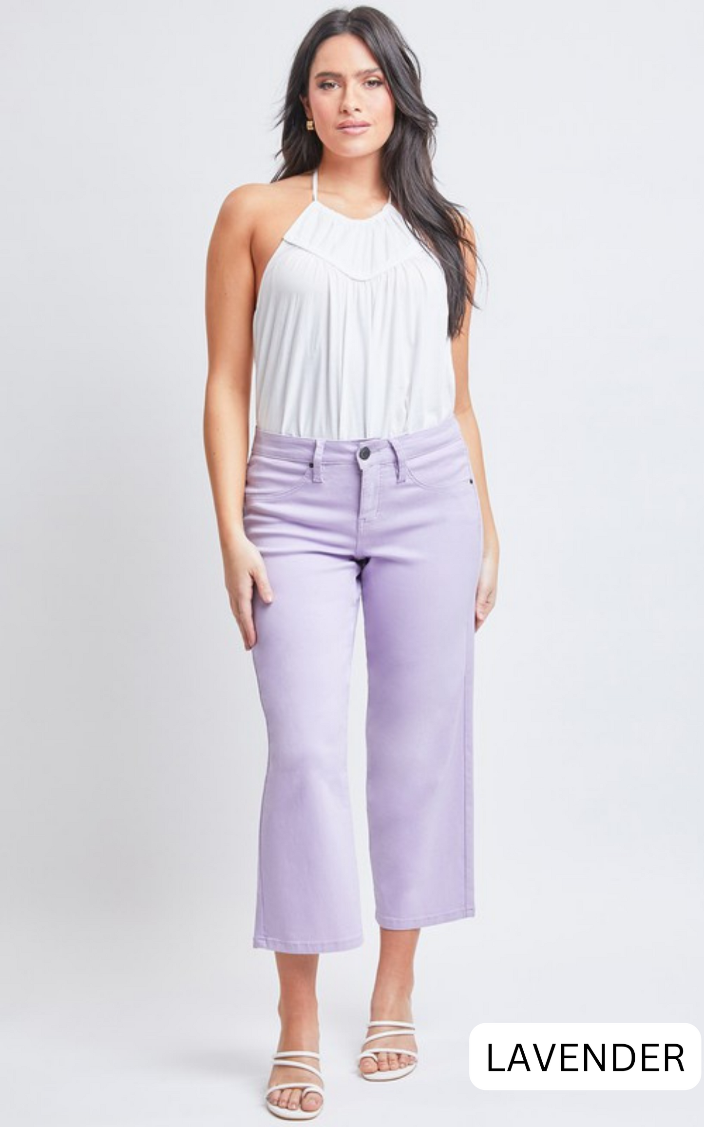 OMG Hyperstretch High Rise Wide Leg Capri - Final Sale