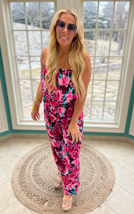 Emily Wonder Printed Jumpsuit