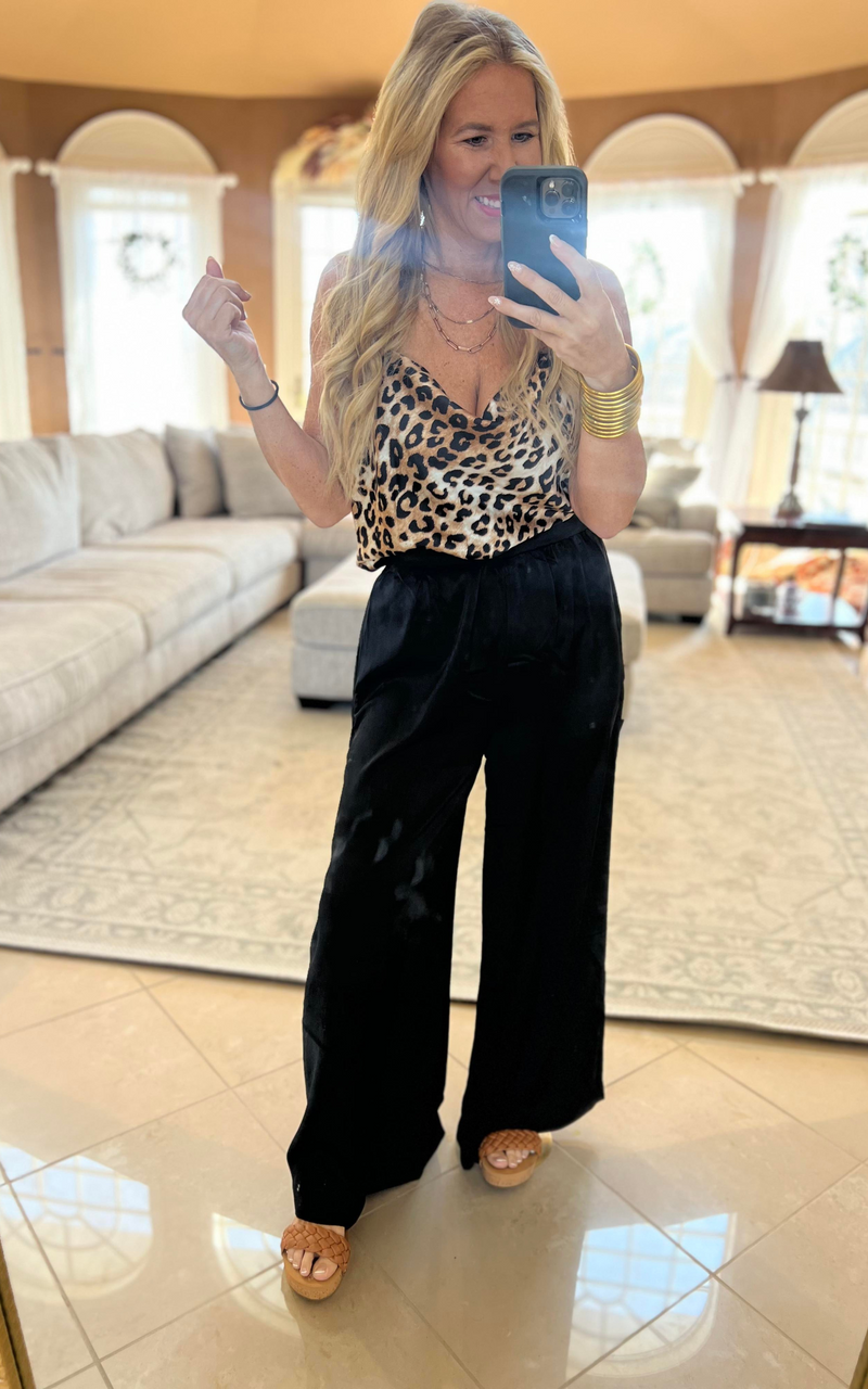 Black Wide Leg Pants