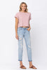 Judy Blue Full Size Destroyed Mid-Rise Boyfriend Jeans