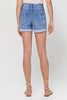 DOUBLE BUTTON HIGH RISE SHORTS W DOUBLE CUFF | VERVET