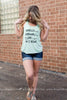 Seashell Dreams Tank - BAD HABIT BOUTIQUE 