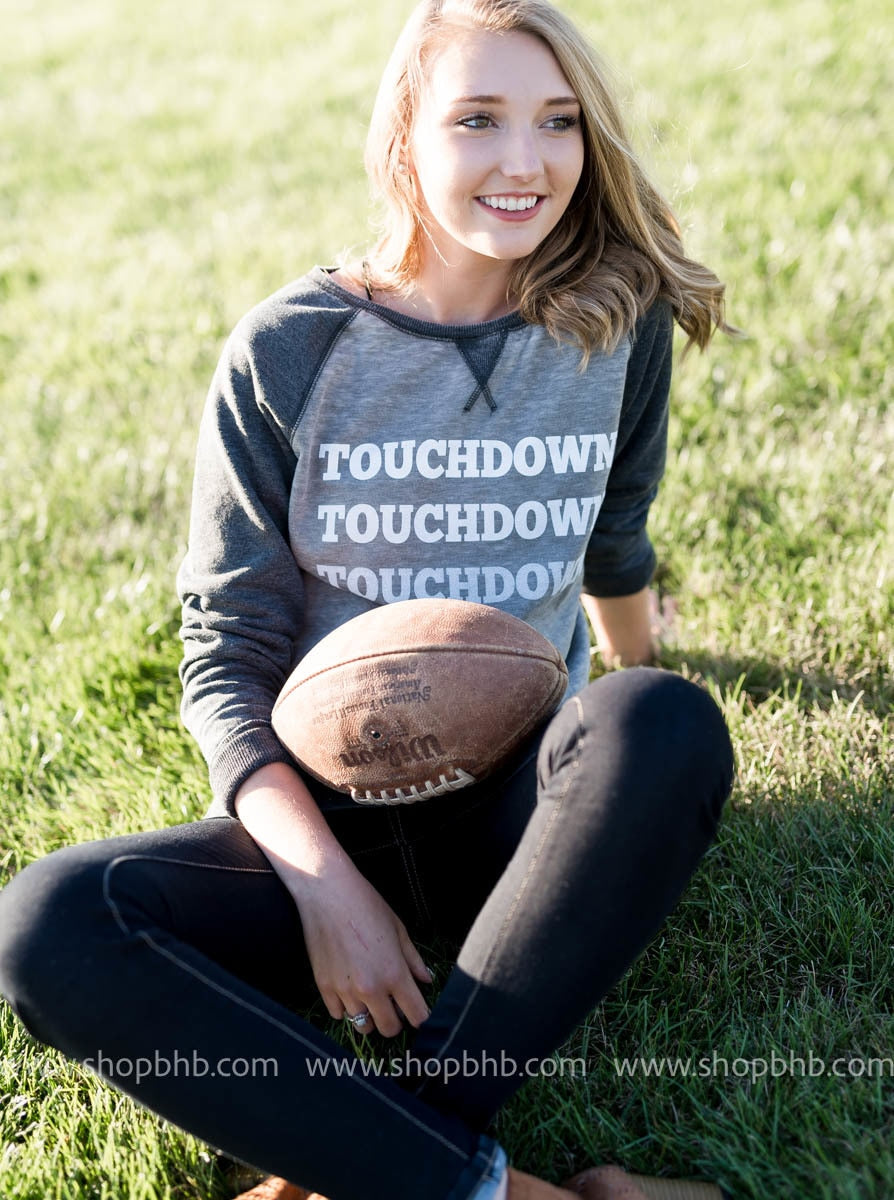 Touchdown Sweatshirt - BAD HABIT BOUTIQUE 