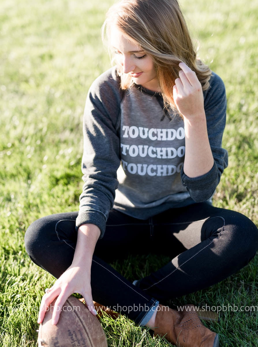 Touchdown Sweatshirt - BAD HABIT BOUTIQUE 