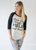 Love you to the Field & Back Baseball Top - BAD HABIT BOUTIQUE 