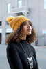  Knitted Pom Pom Beanie, ACCESSORIES, Leto, BAD HABIT BOUTIQUE 