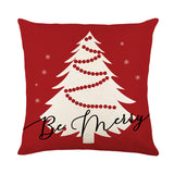 Striped Christmas Series Printed Pillowcases Without Filler