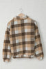 tan plaid jacket 