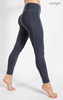 Nylon Full Length Leggings w/ Pocket | Rae Mode - Final Sale