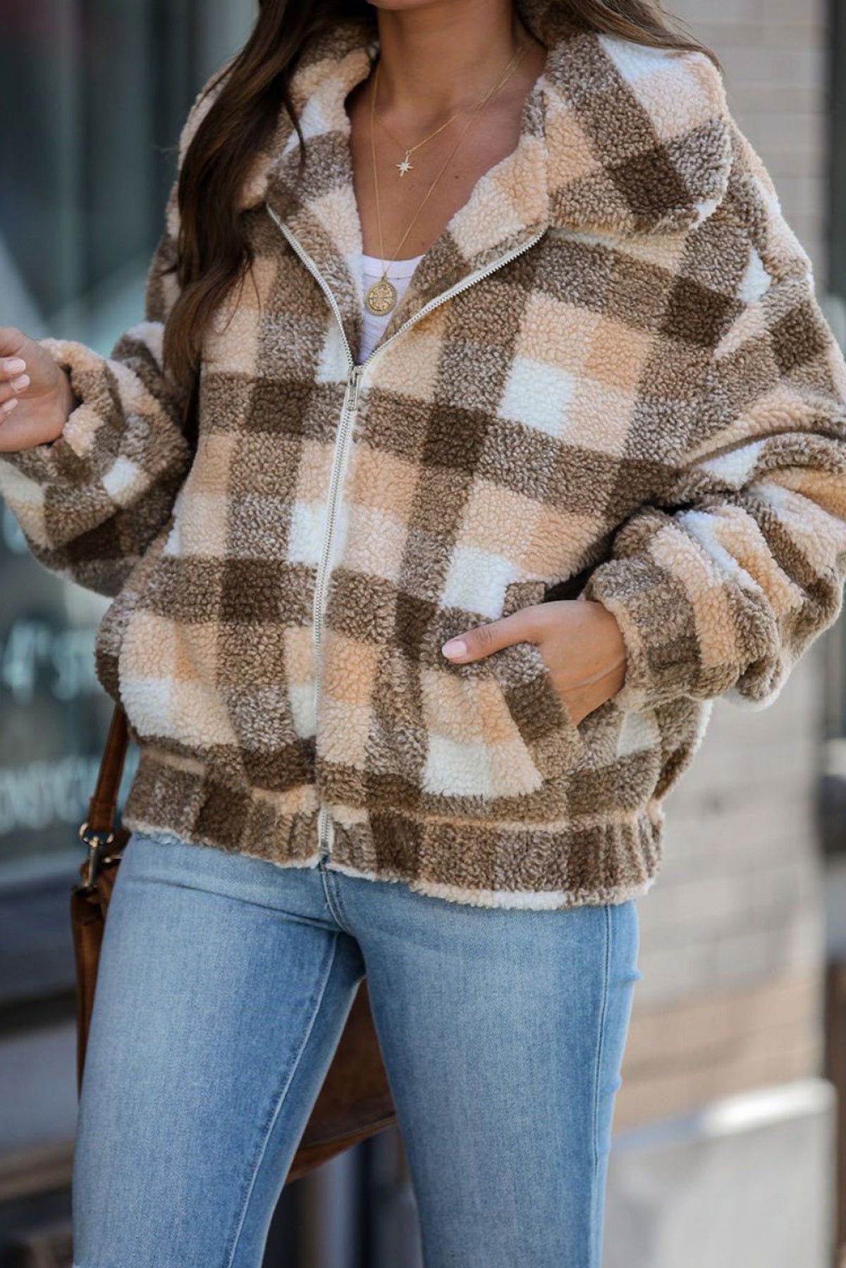 plaid jacket 