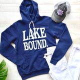 Lake Bound Hoodie - Navy - BAD HABIT BOUTIQUE 