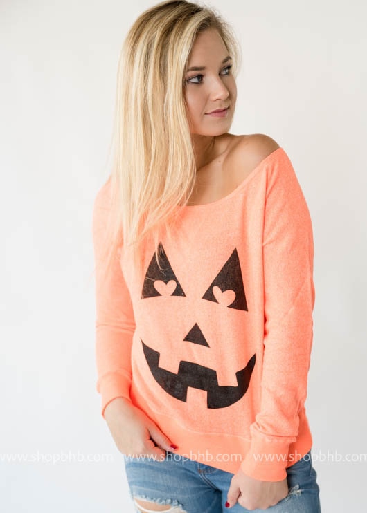 Love Me Some Pumpkin Sweater - BAD HABIT BOUTIQUE 