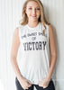 Sweet Smell of Victory Muscle Tank - BAD HABIT BOUTIQUE 