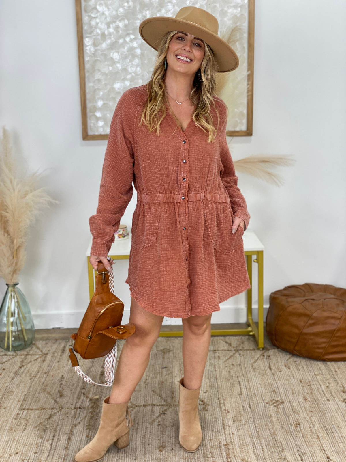 lightweight cotton tunic 