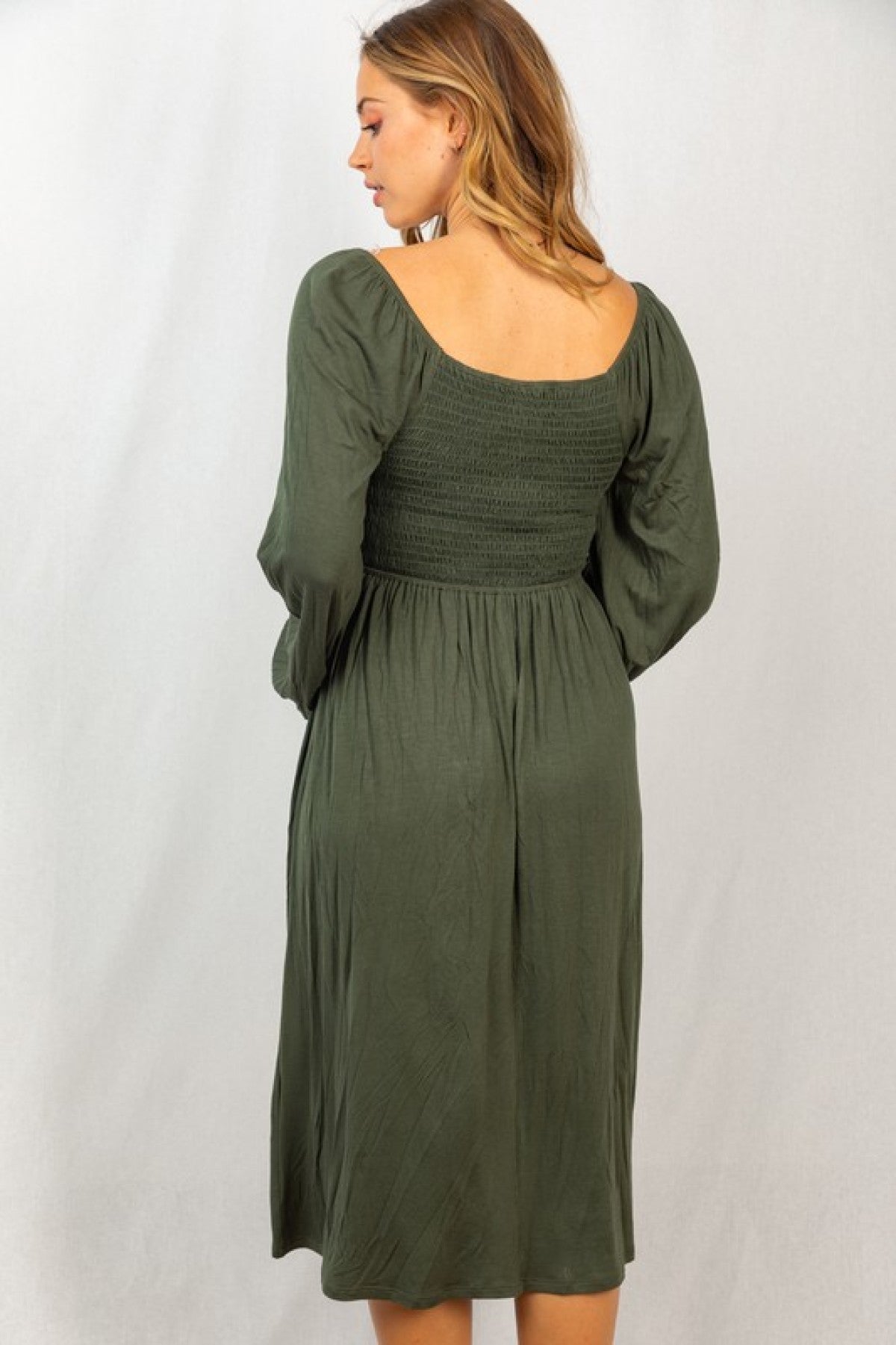 olive dress