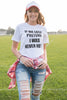 If We Lose I Was Never Here Tshirt - White - BAD HABIT BOUTIQUE 