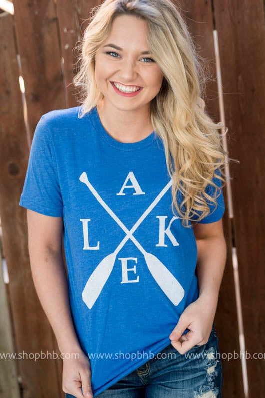 Lake Paddle Unisex T-shirt - BAD HABIT BOUTIQUE 