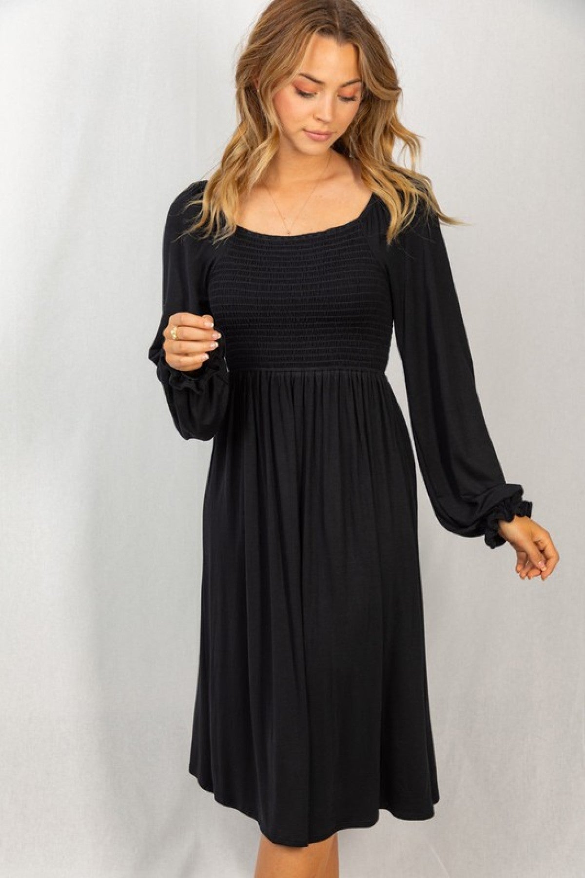 black holiday dress