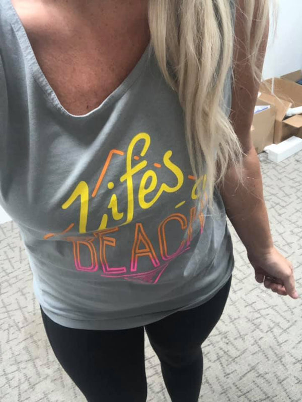  **LIMITED EDITION** Life's A Beach Tops, CLOTHING, BAD HABIT APPAREL, BAD HABIT BOUTIQUE 
