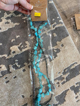 Long Turquoise Double Necklace - Isac Preorder - BAD HABIT BOUTIQUE 