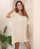 Taupe swim coverup 