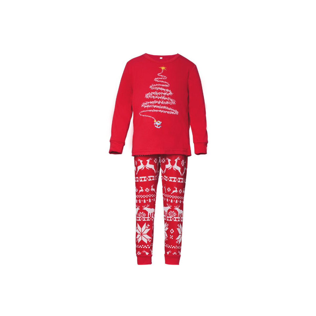 Creative Christmas Tree Family Pajama Matching Set