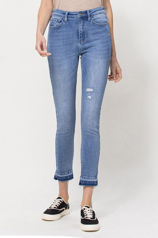 HIGH RISE CROP SKINNY | VERVET - LA PREORDER