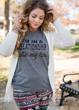 I'm in a Relationship with my bed T-shirt - BAD HABIT BOUTIQUE 