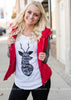 Reindeer Games - Long Sleeve Elbow Patch - BAD HABIT BOUTIQUE 