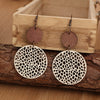 Bohemian Hollow Out Round-Shaped Dangle Earrings