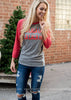 FaLaLa Wine Shirt - BAD HABIT BOUTIQUE 