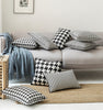 Cotton Houndstooth Cushion Pillowcase without Filler