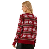 snowflake christmas sweater 