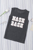 Gray NASH BASH Distressed Print Tank Top