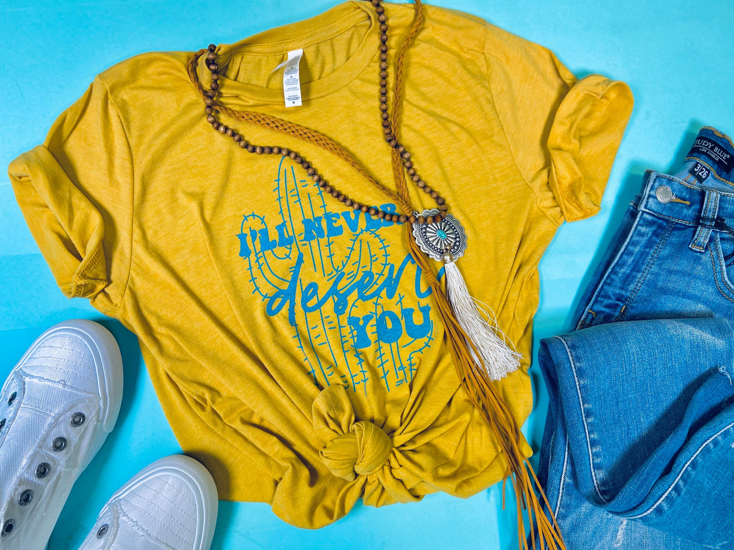  I'll Never Desert You T-Shirt, CLOTHING, BAD HABIT APPAREL, BAD HABIT BOUTIQUE 