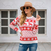 white red holiday sweater 