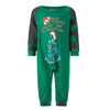 Green Christmas Tree Family Pajama Matching Set