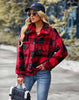 red plaid shacket 