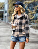 camel plaid jacket 