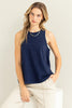 CASUAL WEEKEND SLEEVELESS TOP