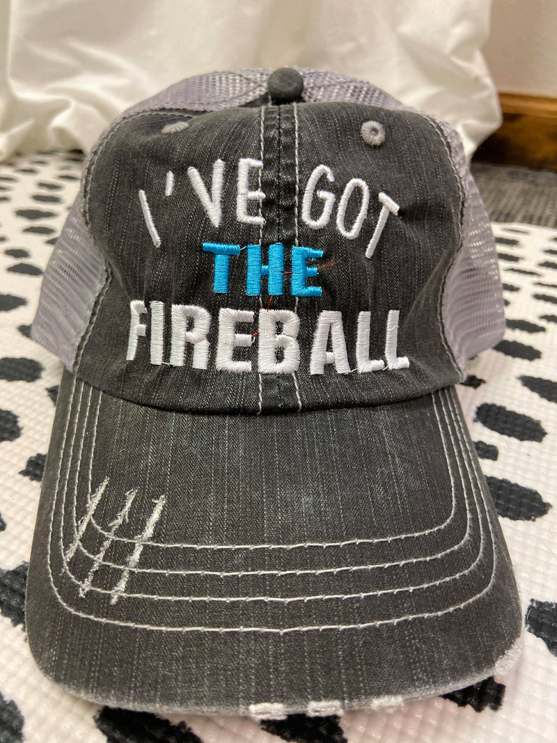  I've Got The Fireball | Trucker Hat, ACCESSORIES, BAD HABIT APPAREL, BAD HABIT BOUTIQUE 