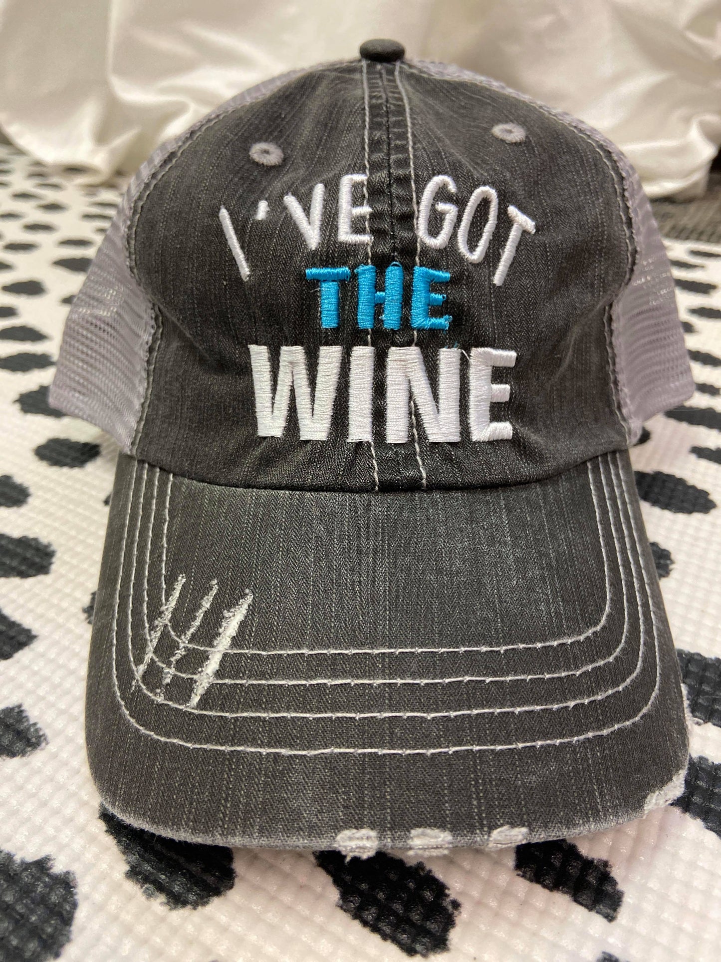  I've Got The Wine | Trucker Hat, ACCESSORIES, BAD HABIT APPAREL, BAD HABIT BOUTIQUE 