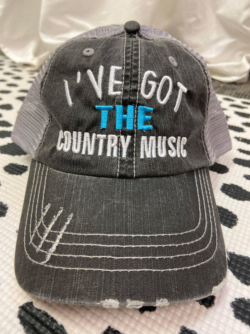  I've Got The Country Music | Trucker Hat, ACCESSORIES, BAD HABIT APPAREL, BAD HABIT BOUTIQUE 