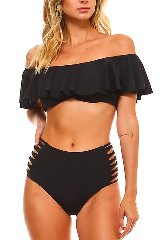 Belle Off The Shoulder Bikini Set